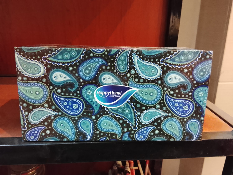 دستمال کاغذی هپی هوم جعبه 300برگ