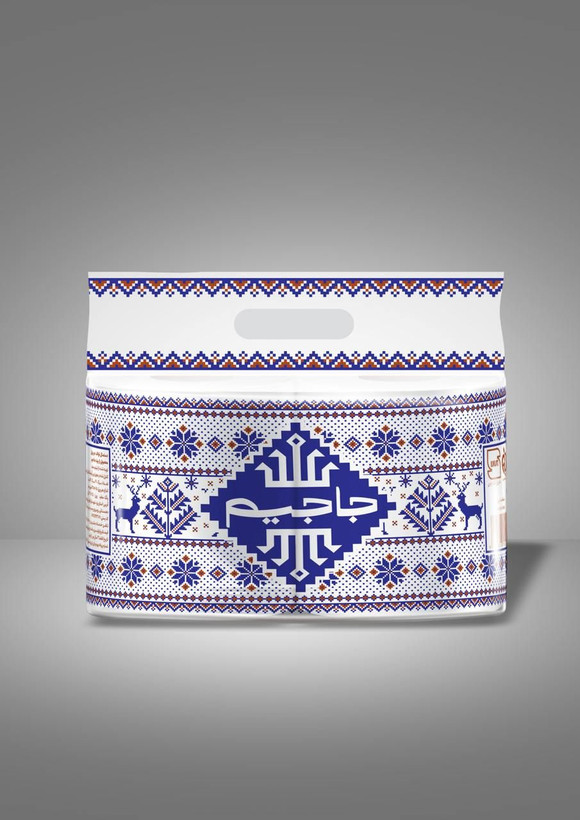 دستمال توالت دو قلو جاجیم