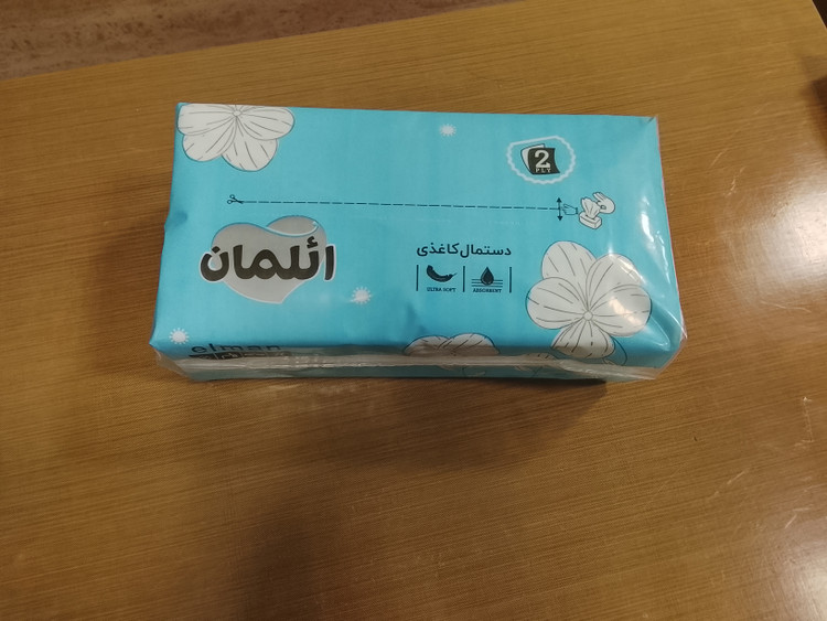 دستمال کاغذی ائلمان پک ۴ عددی ۵۰۰ برگ