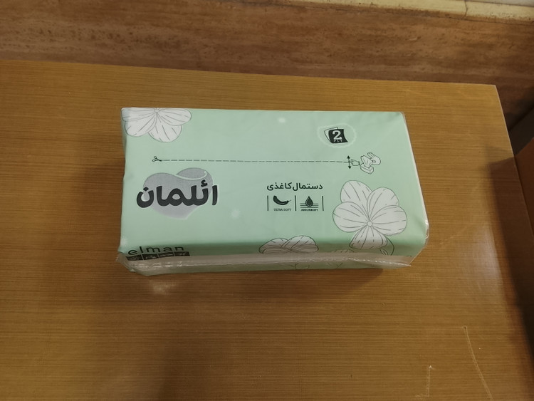 دستمال کاغذی ائلمان پک ۴ عددی ۵۰۰ برگ