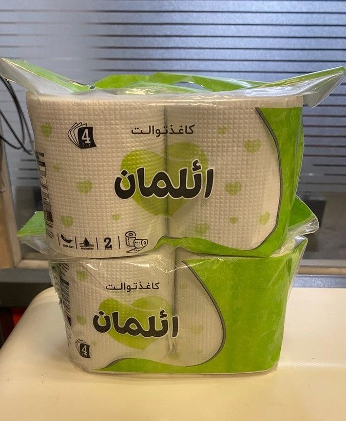 دستمال توالت دوقلو ائلمان (دو تا بخر سه تا ببر )